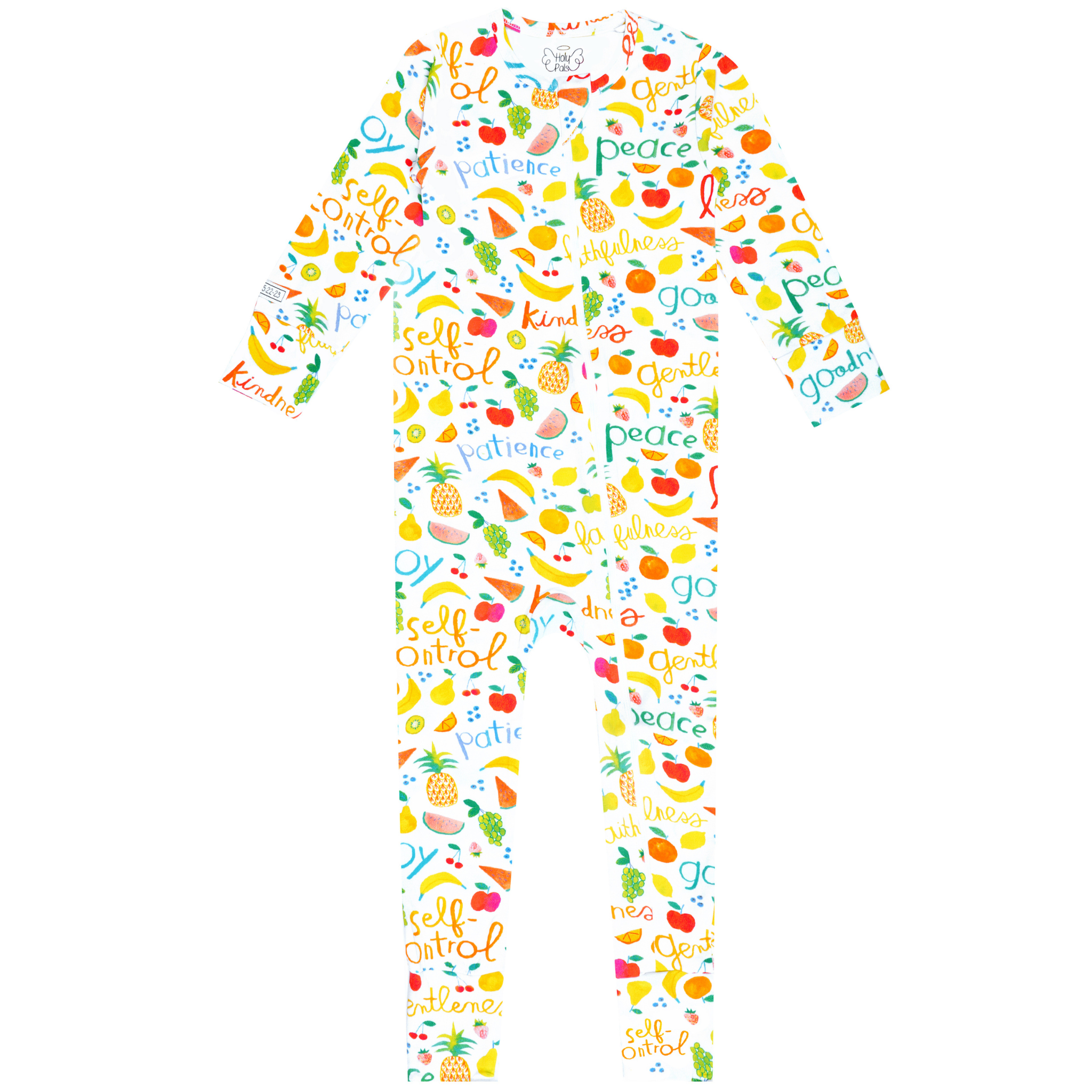 Fruit of the Spirit Bamboo Baby Pajamas – Baby Sleepwear (Viscose Bamboo)