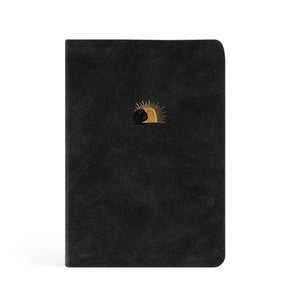 Jerusalem Leather-Like Black Notebook | Softcover Journal