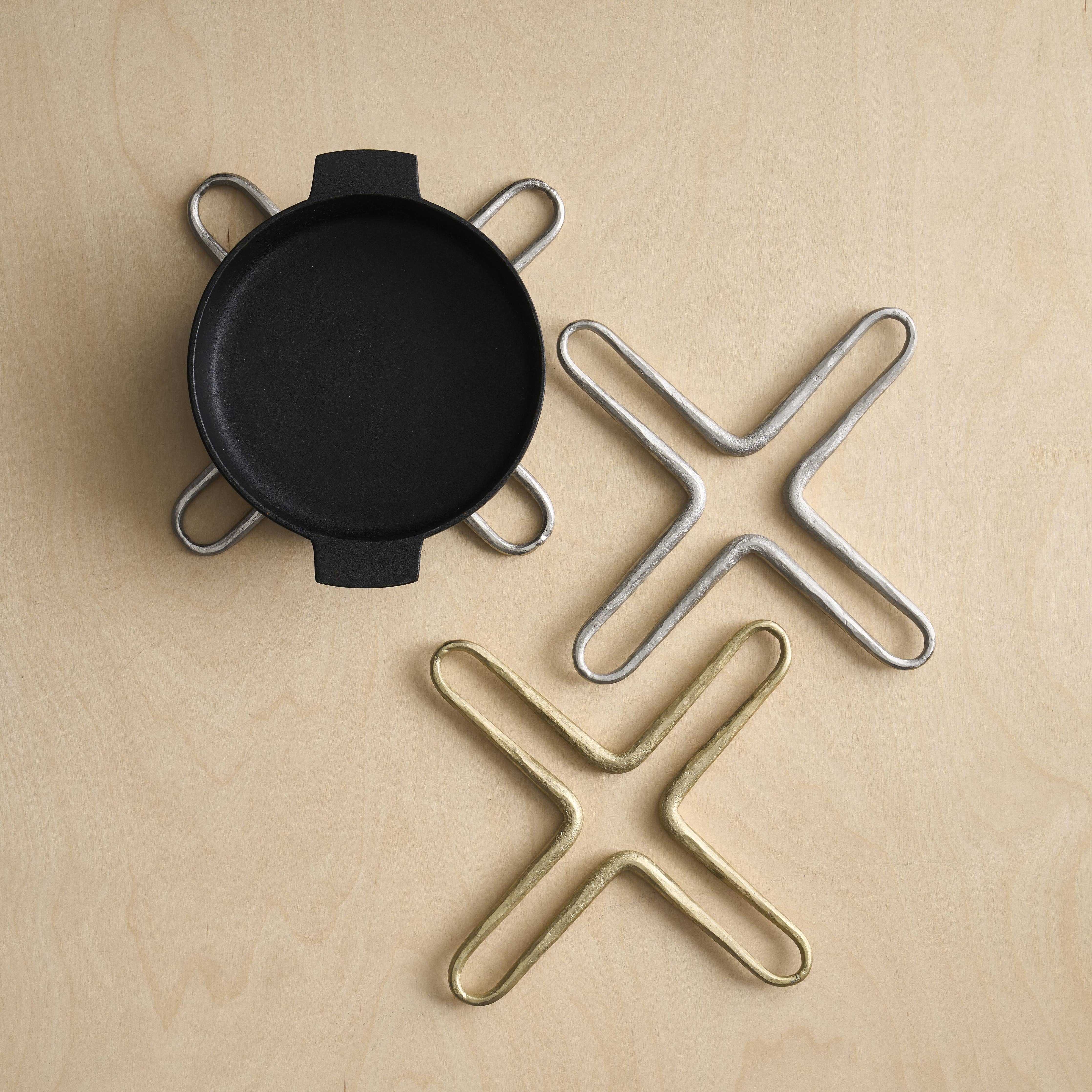 steel kitchen trivet