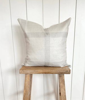 20"x20" neutral pillow cover