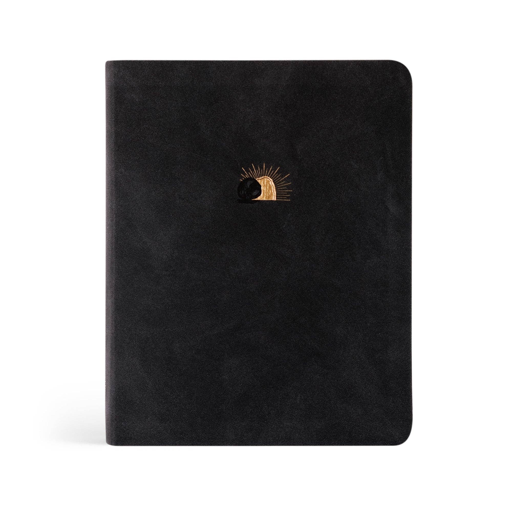 CSB Journaling Bible – Jerusalem Theme (Black, Gold Foil Design)