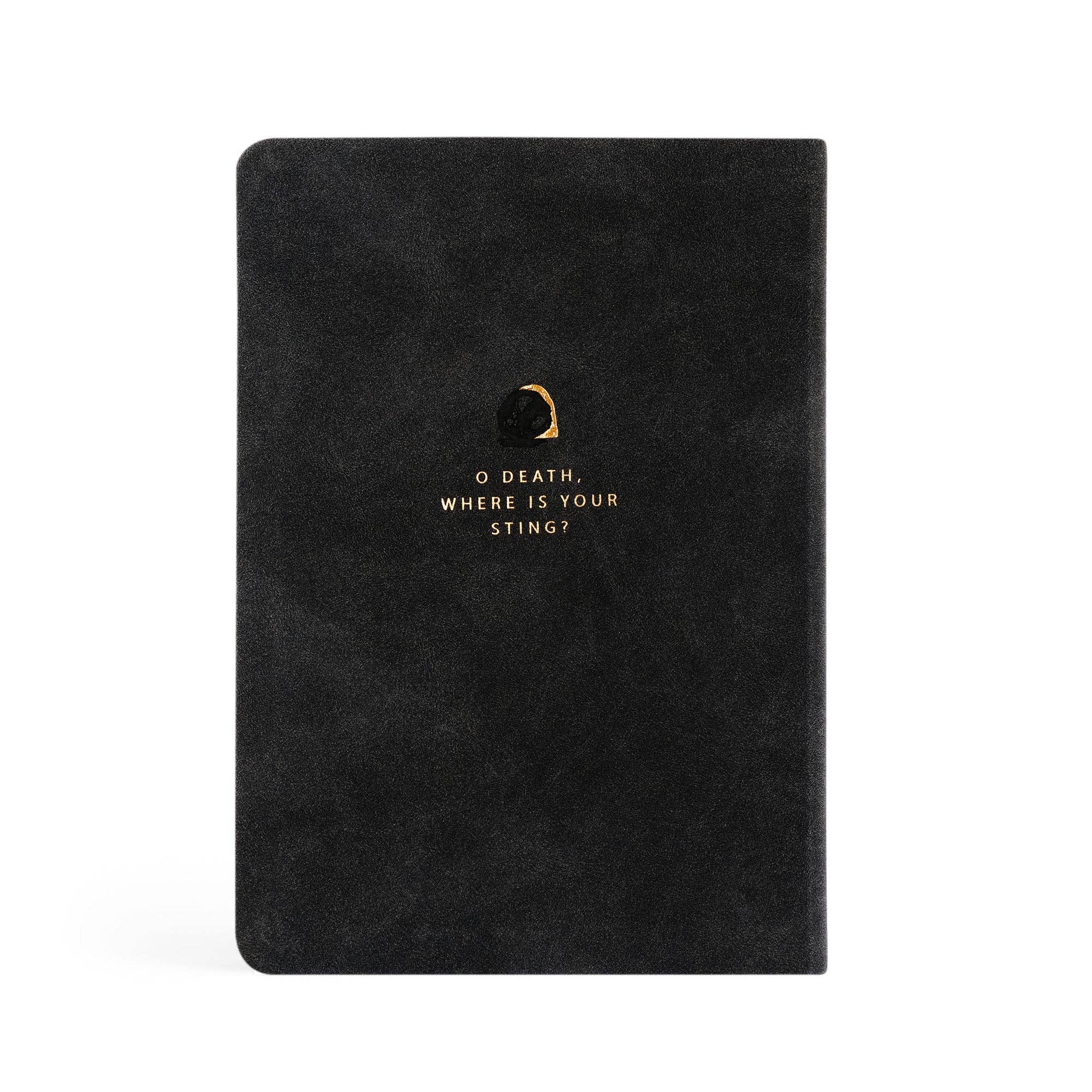 Jerusalem Leather-Like Black Notebook | Softcover Journal
