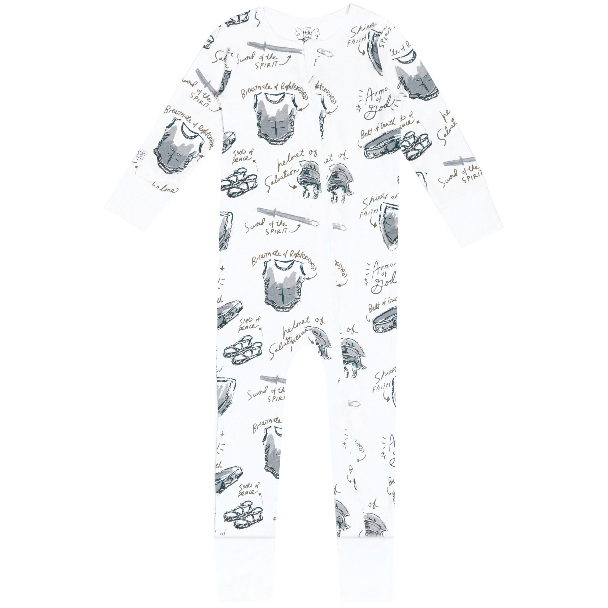 Armor of God Bamboo Baby Pajamas – Christian Sleepwear 