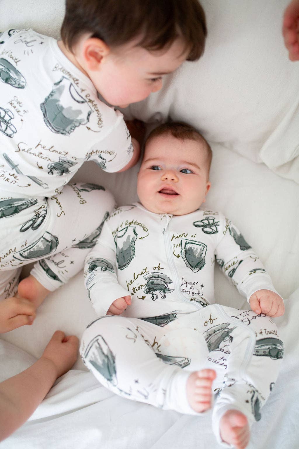 Armor of God Bamboo Baby Pajamas – Christian Sleepwear