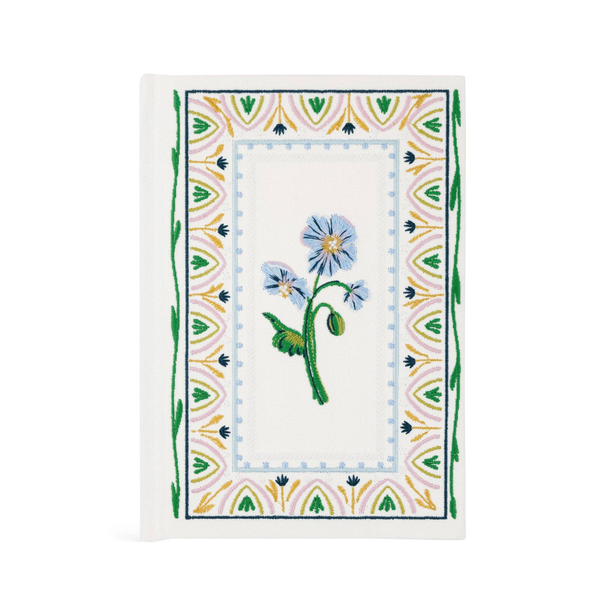 Lisbon Embroidered Hardcover Notebook | Christian Journal