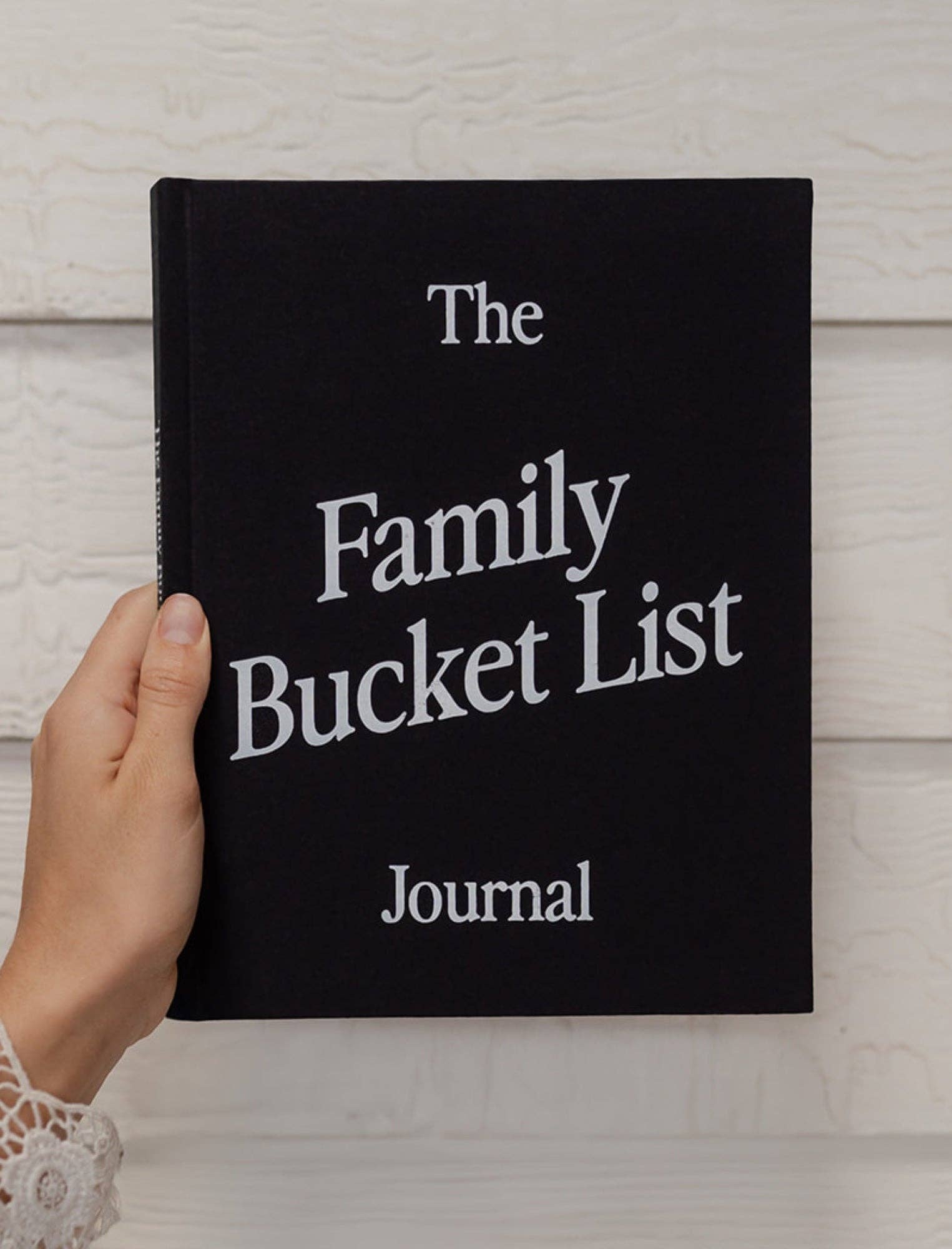 The Family Bucket List Journal | Linen Hardbound Keepsake Journal