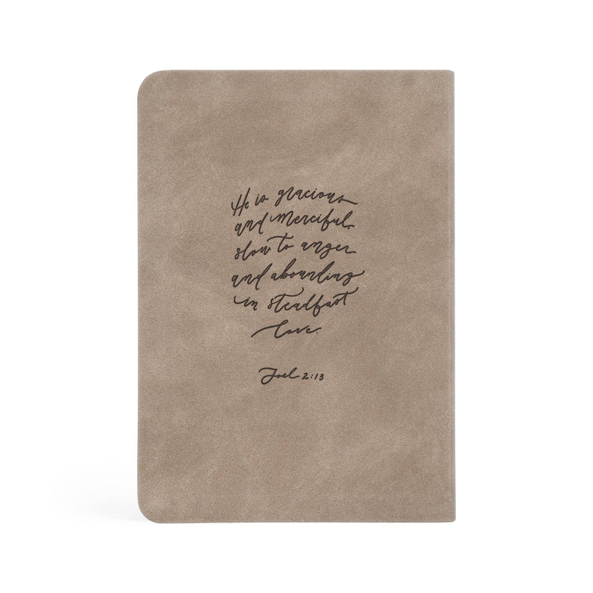 Joel 2:13 Suede Notebook | Flexible Softcover Journal