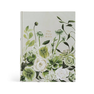 floral journaling bible