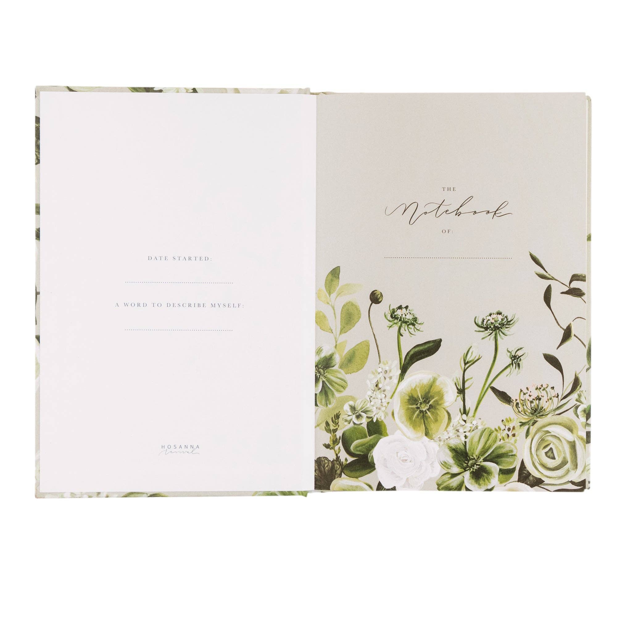 This notebook features the Lenten Rose paired with beautiful white garden roses and hydrangeas. Regardless of what you have walked through may the resilient nature of these flowers fill your heart with hope that your Heavenly Father is always there. Pair with our Lenten Rose Journaling Bible for a beautiful set.&nbsp;

•notebook

•journaling notebook

•hardcover